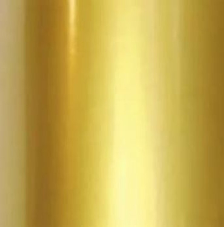 Алюминий для сублимации или УФ печати Золото глянец 150х200х0,5 мм