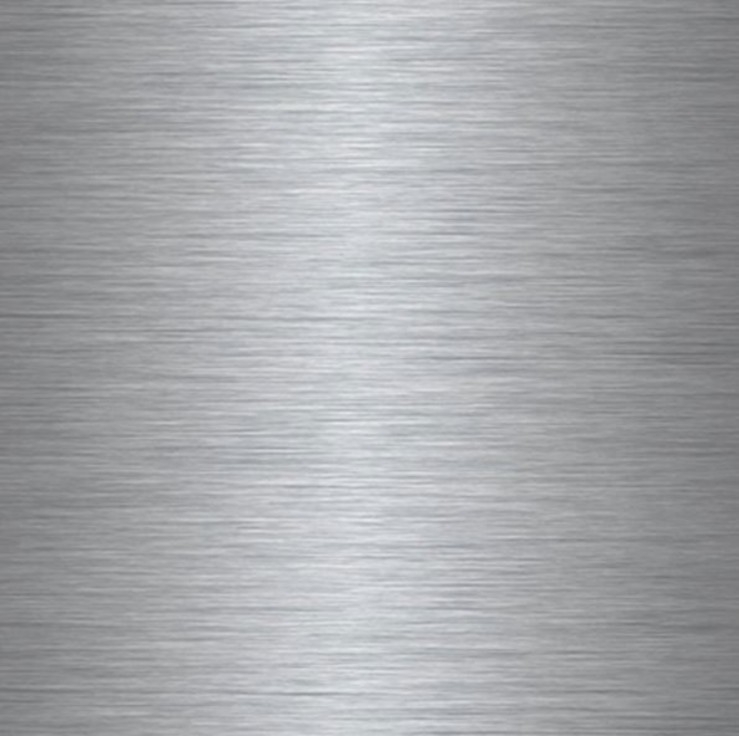 Алюминий для сублимации или УФ печати Серебро шлифованное 150х200х0,5 мм
